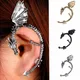 Boucles d'oreilles manchette d'oreille en forme de dragon pour hommes et femmes boucles d'oreilles