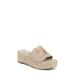 Camila Espadrille Platform Wedge Slide Sandal