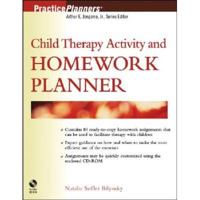 Child Therapy Activity And Homework Planner