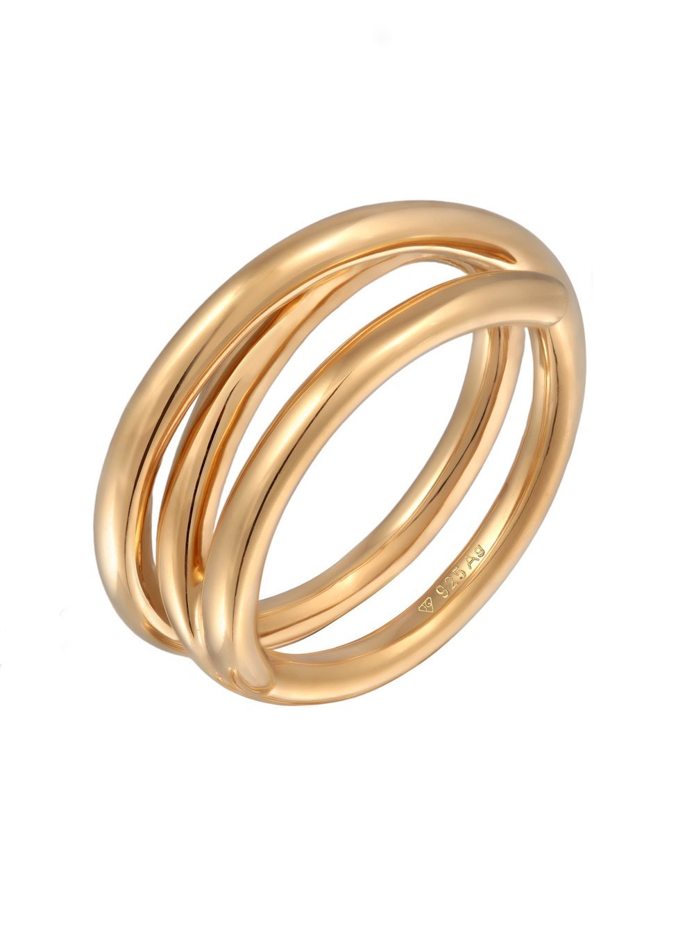 Elli PREMIUM Ring Damen gold, 54 Image
