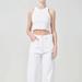 AGOLDE Luna Pieced Jean In Element - White