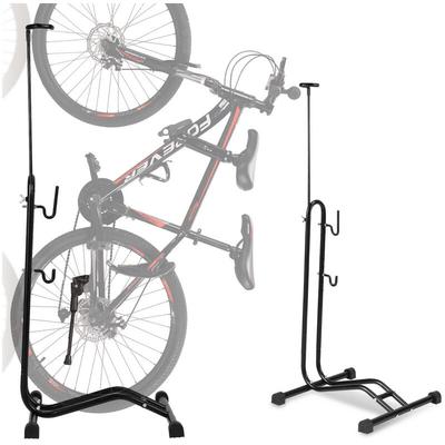 VINGO Fahrradständer, 20 bis 27.5 Zoll Geeignet für Vorderrad oder Hinterrad, 3 Funktionen zum Image
