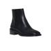 Loeffler Randall Beck Leather Ankle Booties - Black