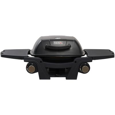 Mahto Gasgrill Tischgrill 2 Brenner Schwarz - Taino Image