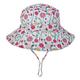 cappello da spiaggia per protezione solare per bambini primavera ed estate cappello da pescatore da esterno traspirante a tesa larga per ragazzi e ragazze