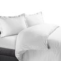 100% Cotton Duvet Cover Sets 450 Thread Count Solid - King/California King - White