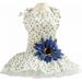 Dog Dress Puppy Luxury Skirt Dog Dress Princess Dress Wedding Evening Dress Short Skirt Skirt Daisy Flower Skirt for Puppy Girls (Size XL)
