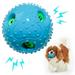 Tersalle Wobble Giggle Ball Pet Dog Toy Thicken Durable Food Grade TPE Material Fun Giggle Sounds When Rolled or Shaken Interesting Interactive Chewing Teeth Cleaning Medium Large and Big Pet Dogs