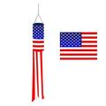 Moocorvic Fourth of July Decorations Wind Sock American Flags for Outside Patriotic Decorations Outside Decor Independence Day Holiday Ornament