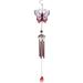 Xchenda Wind Chimes Wind Chimes Traditional Solid Wood Metal Wind Chime Pendant Home Garden Decoration