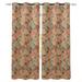 Paisley Pattern Indian Ethnic Wind Pattern Flowers Retro Window Curtains Living Room Outdoor Fabric Drapes Curtain Home Decor