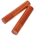 2Pcs Wood Tube Kitchen Tea Tube Coffee Sugar Storage Canisters Jar Round Holder Box for Kitchen Office