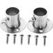 Pack of 2 Stainless Steel Wardrobe Rod Brackets with Flangeï¼ˆ32mmï¼‰