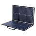 Summer Savings! Outoloxit 60W Solar Panel Folding Kit USB Port/Stand Monocrystalline Portable Outdoor Charging Energy Storage Electricity Black A