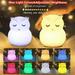 LED Night Light Baby Night Light Children s Night Light Owl Night Light Baby Night Light 9 Colors Bedside Lamp Children s Night Light Bedroom Night Light Christmas/Birthday Gifts - Medium Owlï¼ˆVersion