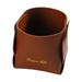 Office Desk Accessories Folding Leather Pen Holder Detachable Student Stationery Storage Box Desktop Decoration Office Storage Bucket Clearance