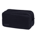 Large Pencil Case with Zipper Multi-Function Compartment Large-Capacity Pen Soft FabricBlack