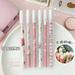 6Pcs/Set Kawaii 0.5 mm Erasable Gel Pens Colored Blue Refill Nib Ballpoint for Girls Writing School Supplies Stationery F-6pcs H-6pcsblue