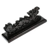 Penholder Chopstick Stand Chinese Calligraphy Wooden