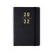 Sueyeuwdi Notebook Sticky Notes 2022 Schedule Notebook Office Notebook Business Notebook Office Supplies School Supplies Black 21*15*2cm