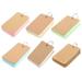 Zonh 6 Pcs Notebook School Supplies Schools Flashcards with Binder Pads Notes for Studying Multicolor Paper Jam Office