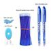 Kawaii Color Ink Erasable Pen Set Washable handle Ballpoint Pens for Office School Supplies Writing Exam Spare Stationery blue 14pcs set 08