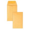 Quality Park Kraft Coin and Small Parts Envelope #1 Square Flap Gummed Closure 2.25 x 3.5 Light Brown Kraft 500/Box
