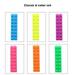 6pcs Mini Building Up Block Pen Color Highlighter Marker Pen Writing Drawing Kid Gift Stationery Office School Supplies A6201 Classic 6 color set