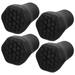 4 Pcs Outdoor Chairs Poles Boot Tip Hiking Pole Tip Trekking Pole Tip Anti-sag Foot Covers for Chairs Cane Plastic Elder