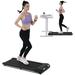 imerelez NEW Walking Pad Under Desk Treadmill for Home Office -2.5HP Walking Treadmill With Incline Bluetooth Speaker 0.5-4MPH 265LBS Capacity Treadmill for Walking Running - Wristband Remote