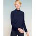 Blair Women's Soft Spun® Acrylic Mock Neck Long Sleeve Sweater - Blue - 2X - Womens