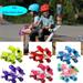 Jacenvly Mother s Day Clearance Roller Skates Shoes 4 Wheel Skating Shoes Size For Kids Boys Girls Mother s Day Gifts For Wome/Men/Mom/Girls/Kids/Teens