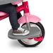 durable 4-in-1 Stroll â€˜N Trike with Activity Tray Red & Gray Tricycle