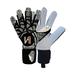 ONEKEEPER Finaty Black - Negative Cut Black and White Pro-Level Goalkeeper Gloves for Kids Youth and Adults