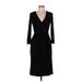 Calvin Klein Casual Dress - Wrap: Black Dresses - Women's Size 6