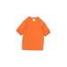 Hanna Andersson Active T-Shirt: Orange Solid Sporting & Activewear - Size 3Toddler