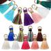 50 Pcs Gold Thread Tassel Crafts Earring Findings For Jewelry Making Circled Decorate Mini Tassels Rayon