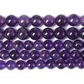 8mm 45pcs Natural Amethyst AAAAA Purple Crystal Quartz Beads Gemstones Round Stone Beads for Jewelry Making DIY Women s Bracelet Necklace Earrings