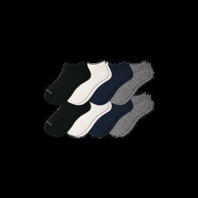 Women's Lightweight Ankle Sock 8-Pack - Multi Mix - Large - Bombas