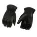 Milwaukee Leather SH734 Men s Black Thermal Lined Leather Motorcycle Hand Gloves W/ Sinch Wrist Closure Large