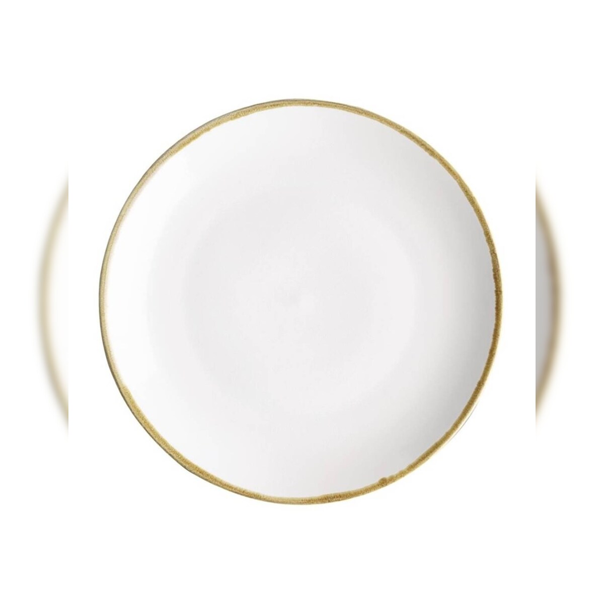 4 Olympia Kiln Coupeteller Kreideweiß | 28cm | Porzellan | Teller Image