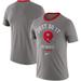 Men's Nike Heathered Gray Georgia Bulldogs Vault Helmet Tri-Blend T-Shirt
