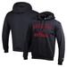 Men's Champion Black San Diego State Aztecs Icon Softball Powerblend Pullover Hoodie