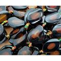 Dyed Twisted Oval Beads 20x30mm 10 Beads Agate Twisted Oval Beads Genuine Gemstone Natural Jewelry Making