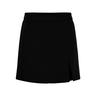 "Shorts PIECES ""PCBOSELLA HW SKORT NOOS BC"" Gr. M (38), N-Gr, schwarz (black) Damen Hosen High-Waist-Hosen"