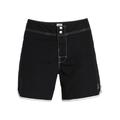Boardshorts QUIKSILVER "Original Scallop Snap 16"" Gr. 31(S/M), schwarz (black) Herren Hosen Shorts