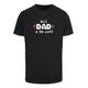 T-Shirt MERCHCODE "Merchcode Herren Fathers Day - Best Dad In The World T-Shirt" Gr. 4XL, schwarz (black) Herren Shirts T-Shirts