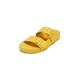 Sandale MARC O'POLO "aus hochwertigem Kalbleder" Gr. 40, gelb Damen Schuhe Sandalen