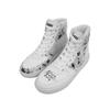 Stiefelette DOGO "Ace Boots Black Cats Only Damen Boots / Female", Damen, Gr. 40, Normalschaft, weiß, Lederimitat, Schuhe, Vegan