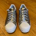 Adidas Shoes | Adidas Silver Superstar Women's Size 6 Sneakers Athletic Shoes | Color: Silver | Size: 6